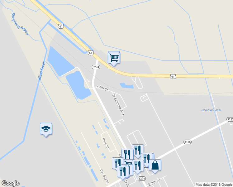 map of restaurants, bars, coffee shops, grocery stores, and more near 321 14th Street in Gramercy