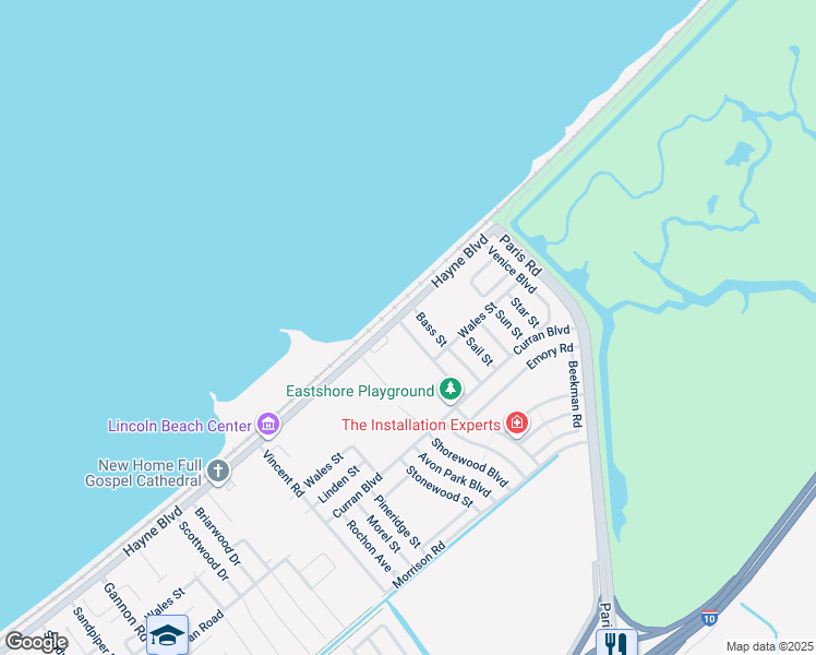 map of restaurants, bars, coffee shops, grocery stores, and more near 8021 Buffalo Road in New Orleans