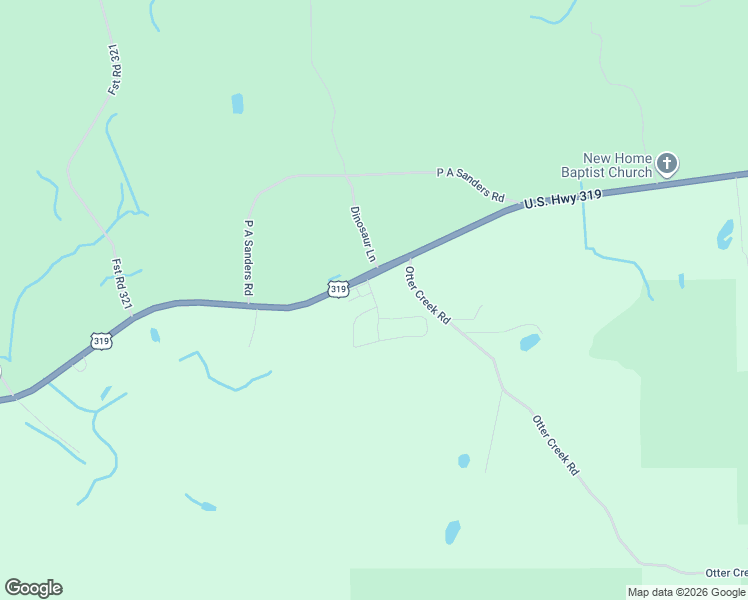 map of restaurants, bars, coffee shops, grocery stores, and more near 160 John Mills Road in Sopchoppy
