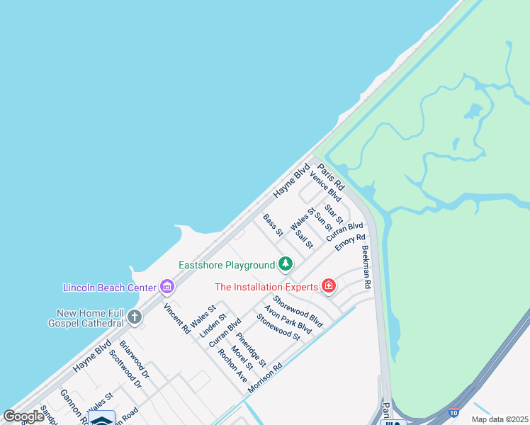 map of restaurants, bars, coffee shops, grocery stores, and more near 8021 Buffalo Road in New Orleans