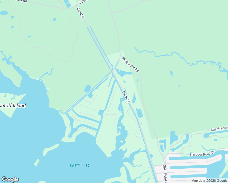 map of restaurants, bars, coffee shops, grocery stores, and more near 8 Southside Drive in Crawfordville