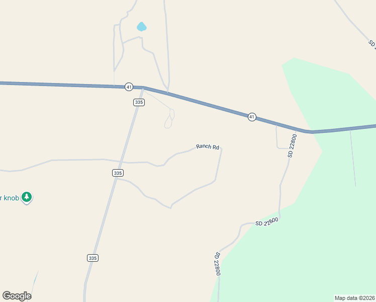 map of restaurants, bars, coffee shops, grocery stores, and more near Ranch Road in Rocksprings