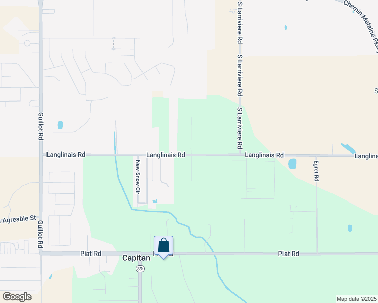 map of restaurants, bars, coffee shops, grocery stores, and more near 810 Langlinais Road in Youngsville