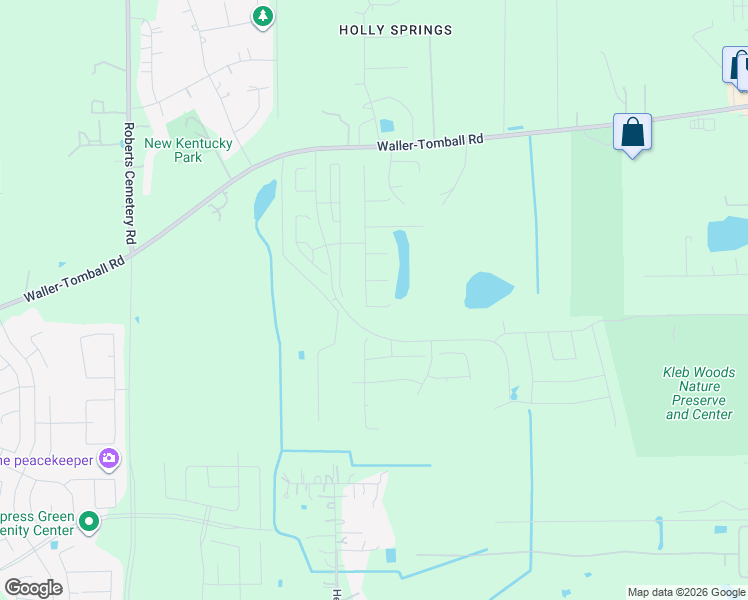 map of restaurants, bars, coffee shops, grocery stores, and more near 21225 FM 2920 Road in Tomball