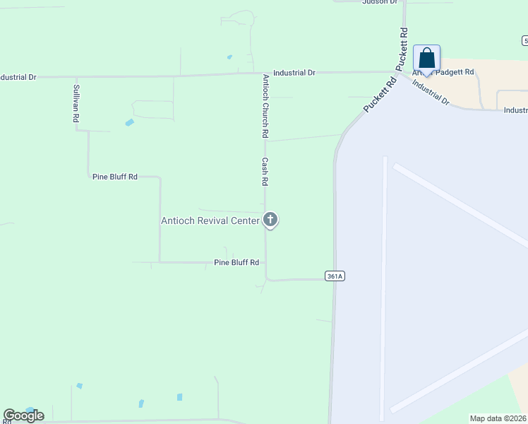 map of restaurants, bars, coffee shops, grocery stores, and more near 3725 Cash Road in Perry