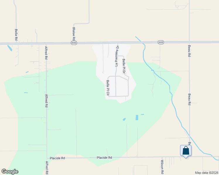 map of restaurants, bars, coffee shops, grocery stores, and more near 9623 Belle Place Circle in Maurice
