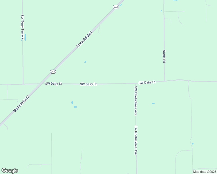 map of restaurants, bars, coffee shops, grocery stores, and more near 3408 Southwest Dairy Street in Lake City