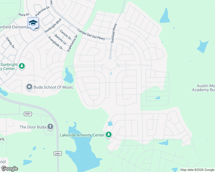 map of restaurants, bars, coffee shops, grocery stores, and more near 737 Cherrystone Loop in Buda
