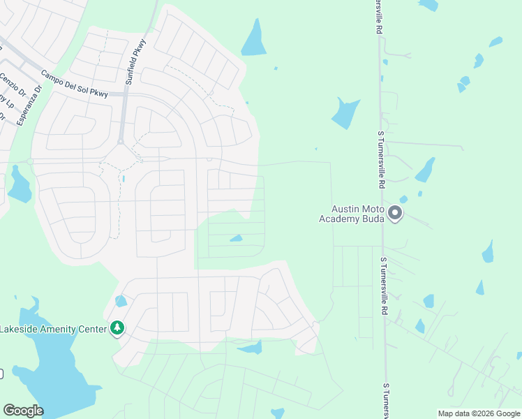 map of restaurants, bars, coffee shops, grocery stores, and more near 335 Flowering Senna Drive in Buda