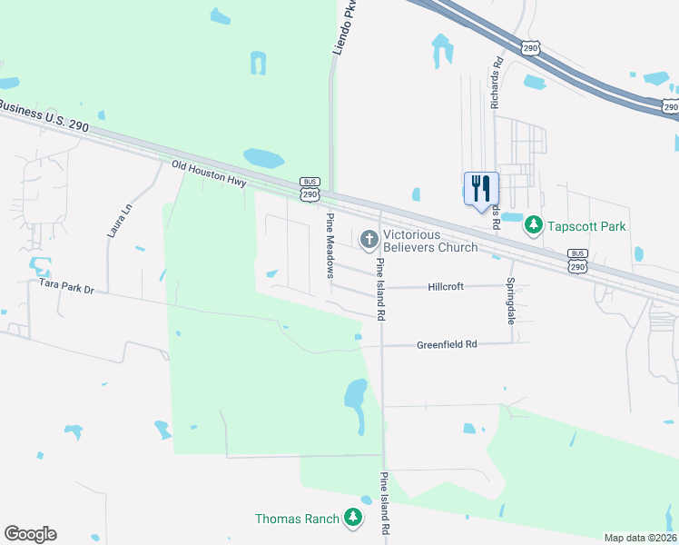 map of restaurants, bars, coffee shops, grocery stores, and more near 729 Pine Terrace in Hempstead