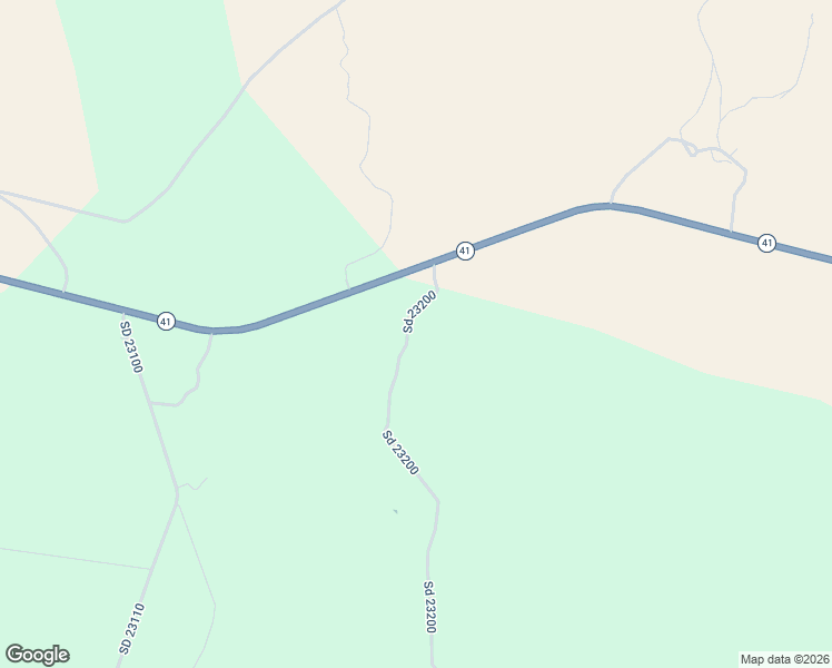 map of restaurants, bars, coffee shops, grocery stores, and more near 241 Sd 23200 in Rocksprings