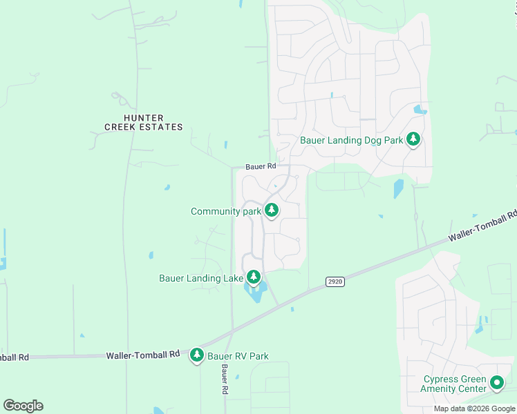 map of restaurants, bars, coffee shops, grocery stores, and more near 22803 Sylvanus Drive in Hockley