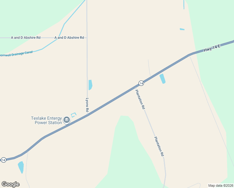 map of restaurants, bars, coffee shops, grocery stores, and more near 6600 Louisiana 14 in Lake Arthur