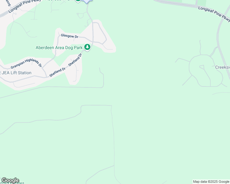 map of restaurants, bars, coffee shops, grocery stores, and more near Unnamed Road in Saint Johns
