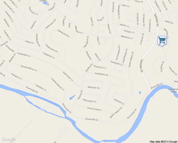 map of restaurants, bars, coffee shops, grocery stores, and more near 104 Kaelepulu Drive in Bastrop