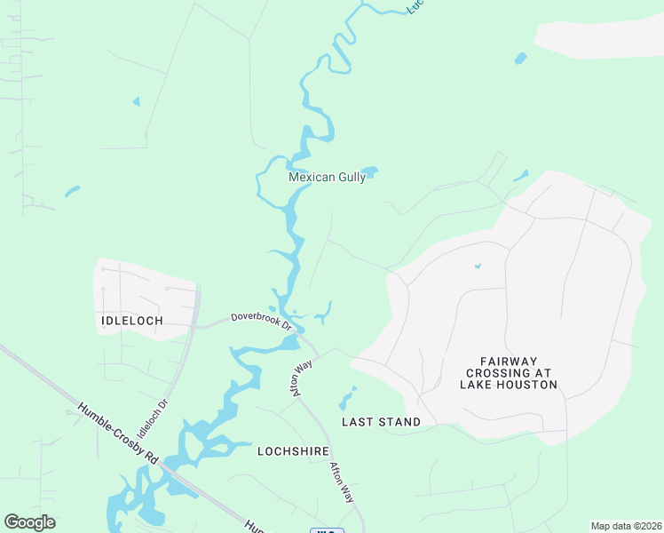 map of restaurants, bars, coffee shops, grocery stores, and more near 27689 Golf View Lane in Huffman