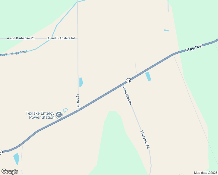 map of restaurants, bars, coffee shops, grocery stores, and more near 6600 Louisiana 14 in Lake Arthur