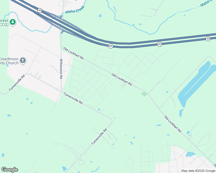 map of restaurants, bars, coffee shops, grocery stores, and more near 5809 Old Lockhart Road in Buda