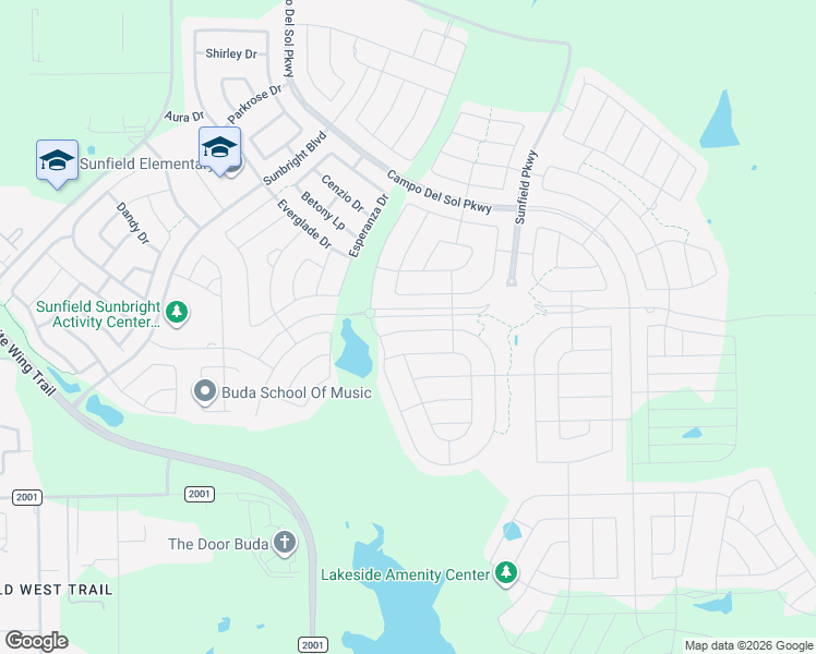 map of restaurants, bars, coffee shops, grocery stores, and more near 1080 Cherrystone Loop in Buda