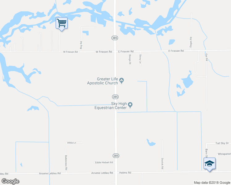 map of restaurants, bars, coffee shops, grocery stores, and more near 8926 Gulf Highway in Lake Charles