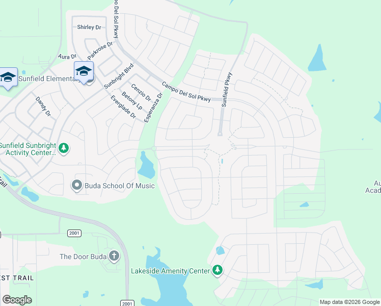 map of restaurants, bars, coffee shops, grocery stores, and more near 984 Cherrystone Loop in Mustang Ridge