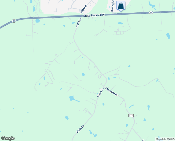 map of restaurants, bars, coffee shops, grocery stores, and more near 234 Watts Lane in Cedar Creek