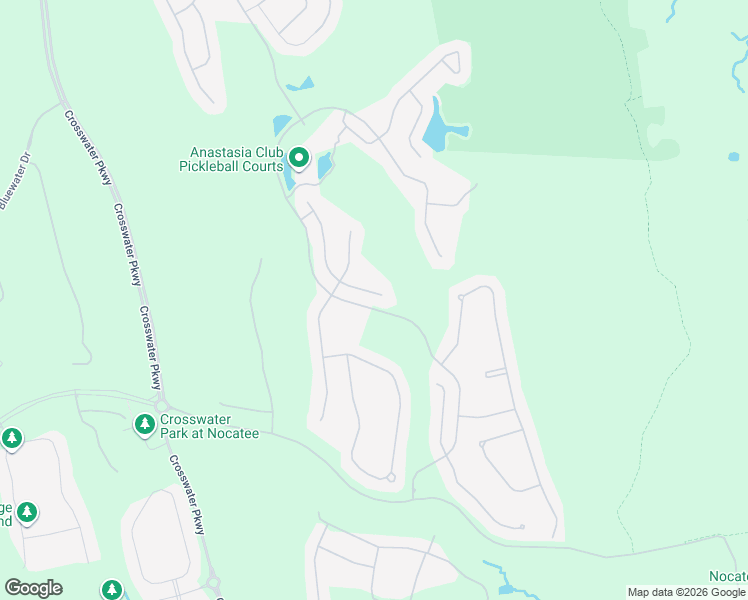 map of restaurants, bars, coffee shops, grocery stores, and more near 108 Woodbriar Road in Ponte Vedra Beach