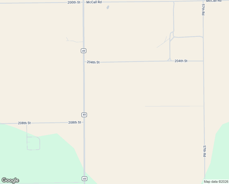 map of restaurants, bars, coffee shops, grocery stores, and more near 20608 County Road 49 in O'Brien