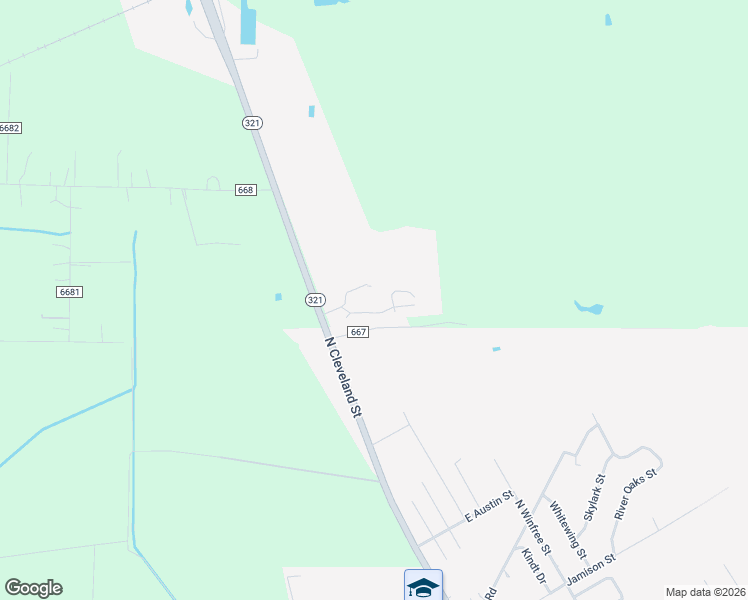 map of restaurants, bars, coffee shops, grocery stores, and more near 4490 North Cleveland Street in Dayton