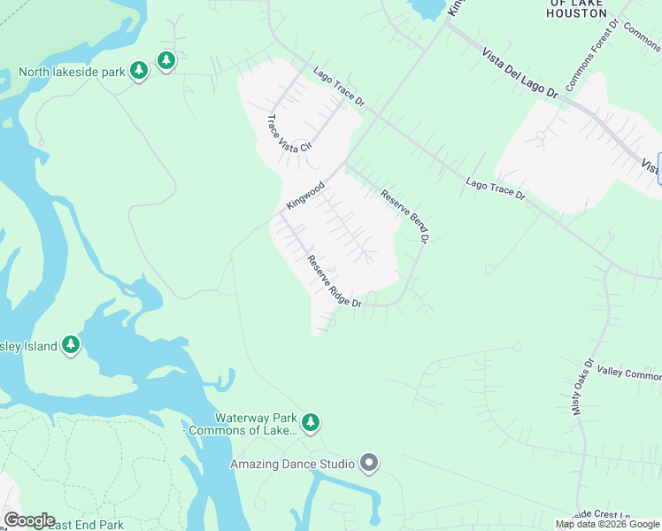 map of restaurants, bars, coffee shops, grocery stores, and more near 403 Reserve Ridge Drive in Huffman