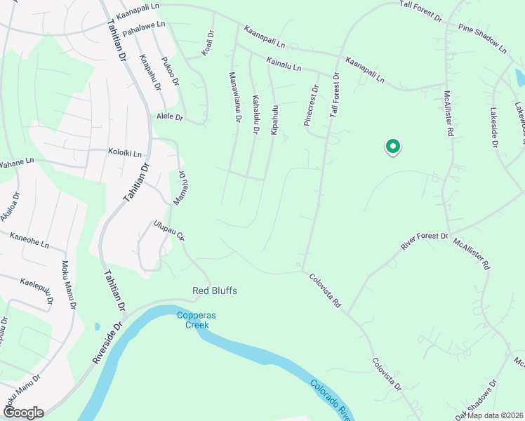 map of restaurants, bars, coffee shops, grocery stores, and more near 209 Kipahulu in Bastrop