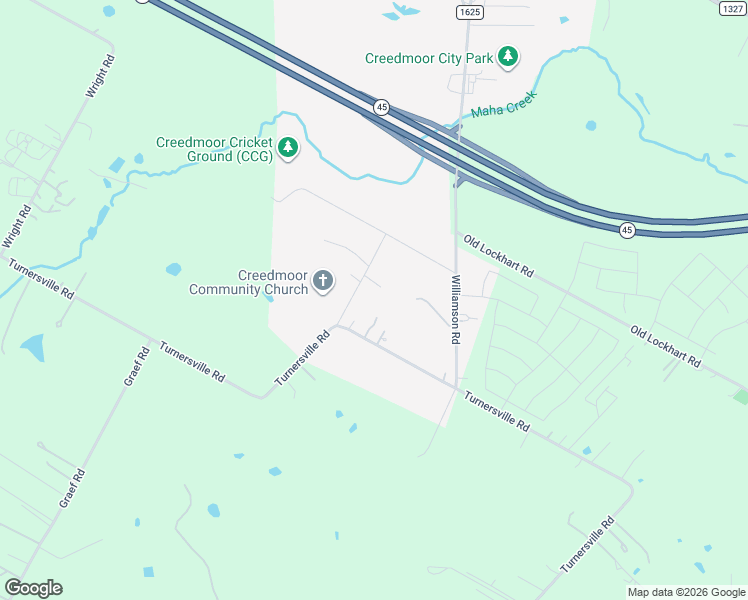map of restaurants, bars, coffee shops, grocery stores, and more near 5102 Turnersville Road in Creedmoor