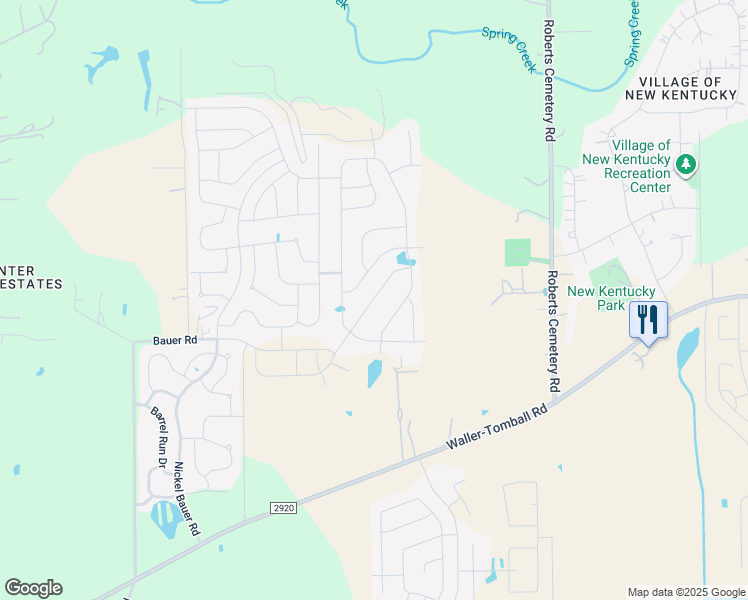 map of restaurants, bars, coffee shops, grocery stores, and more near 20703 Sunshine Meadow Drive in Hockley