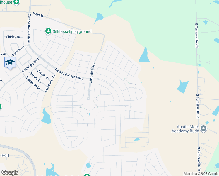 map of restaurants, bars, coffee shops, grocery stores, and more near 450 Baretta Loop in Mustang Ridge