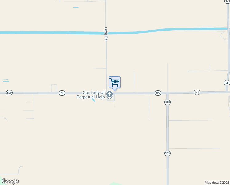 map of restaurants, bars, coffee shops, grocery stores, and more near 12998 Highway 699 in Maurice