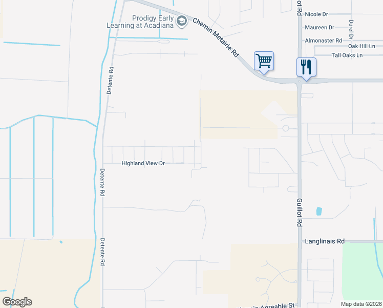 map of restaurants, bars, coffee shops, grocery stores, and more near 115 Fallstone Road in Youngsville