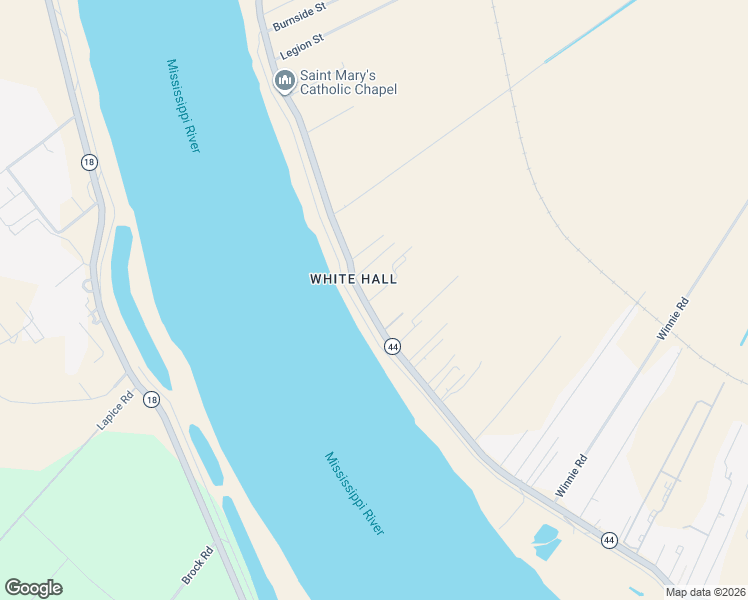 map of restaurants, bars, coffee shops, grocery stores, and more near 9112 Methodist Street in Convent