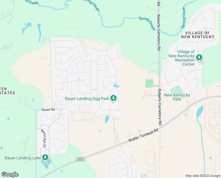 map of restaurants, bars, coffee shops, grocery stores, and more near 22026 Lost Lantern Drive in Hockley