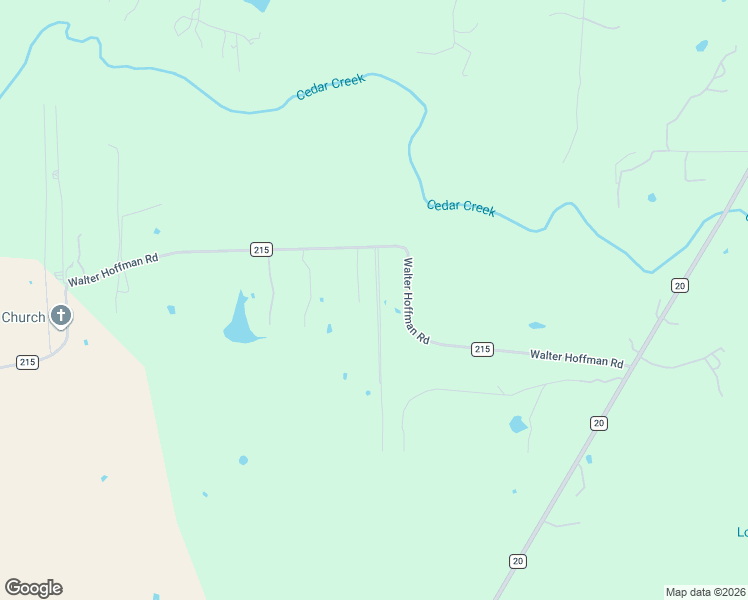 map of restaurants, bars, coffee shops, grocery stores, and more near 277 Walter Hoffman Road in Cedar Creek