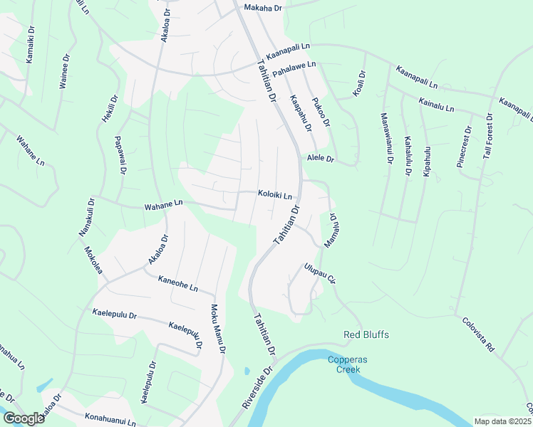 map of restaurants, bars, coffee shops, grocery stores, and more near 114 South Kanaio Drive in Bastrop