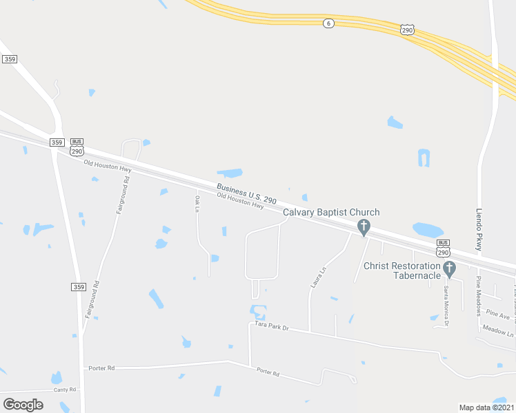 map of restaurants, bars, coffee shops, grocery stores, and more near 46729 Old Houston Highway in Pine Island