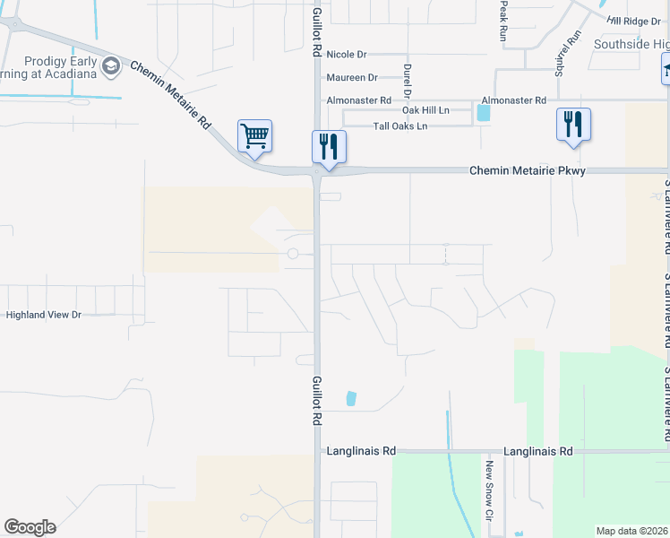 map of restaurants, bars, coffee shops, grocery stores, and more near 109 Cautillion Drive in Youngsville
