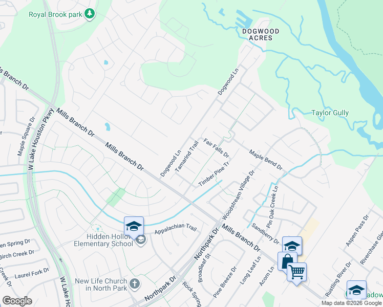 map of restaurants, bars, coffee shops, grocery stores, and more near 3326 Crimson Maple Court in Houston