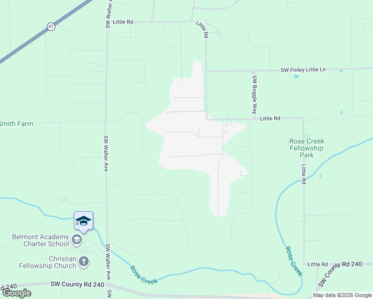 map of restaurants, bars, coffee shops, grocery stores, and more near 320 Southwest Ainsley Glen in Lake City
