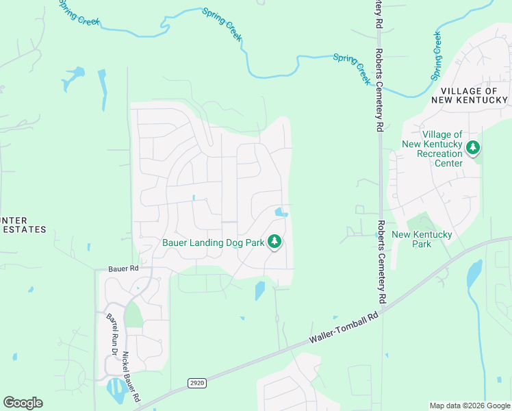 map of restaurants, bars, coffee shops, grocery stores, and more near 23230 Bauer Road in Hockley