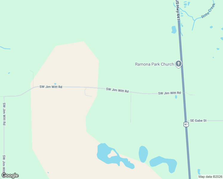 map of restaurants, bars, coffee shops, grocery stores, and more near 861 Southwest Jim Witt Road in Lake City