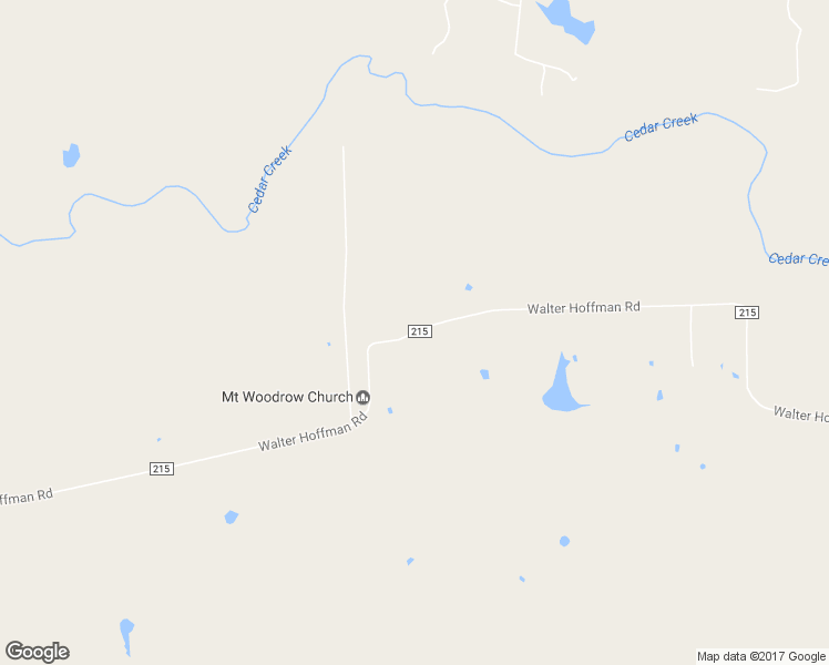 map of restaurants, bars, coffee shops, grocery stores, and more near 434 Walter Hoffman Road in Cedar Creek