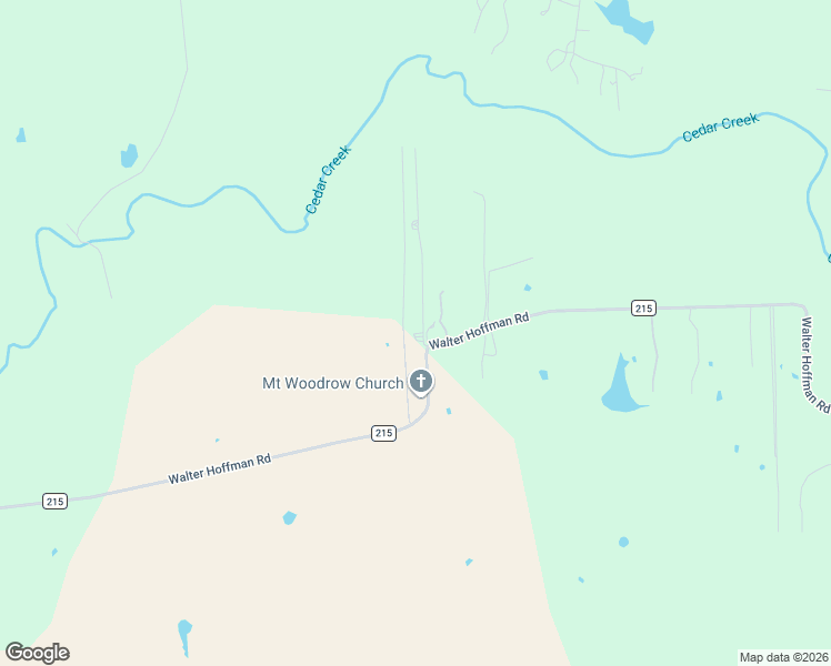 map of restaurants, bars, coffee shops, grocery stores, and more near 434 Walter Hoffman Road in Cedar Creek