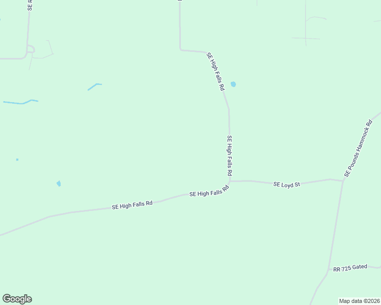 map of restaurants, bars, coffee shops, grocery stores, and more near 3628 Southeast High Falls Road in Lake City