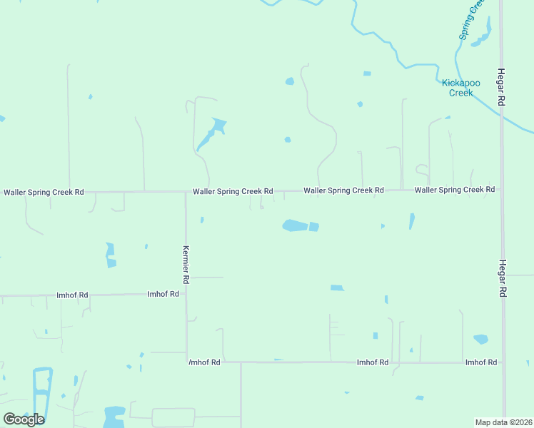 map of restaurants, bars, coffee shops, grocery stores, and more near 27607 Waller Spring Creek Road in Waller